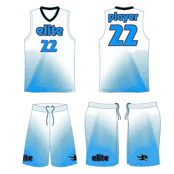 sky blue basketball jersey