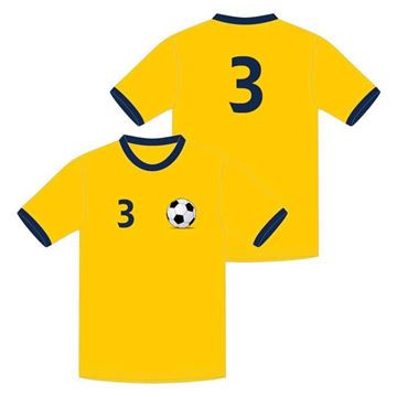Picture of Soccer Game Jersey Style WB 620 Custom