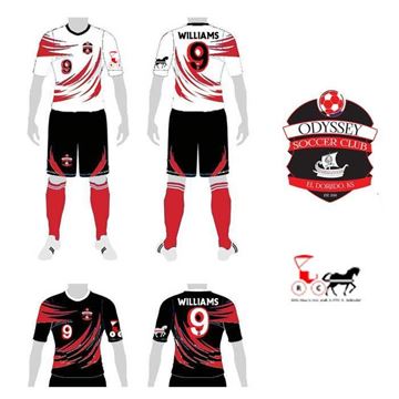 Picture of Soccer Kit Style ODY 185 Custom