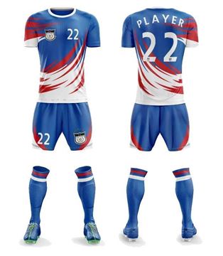 Picture of Soccer Kit Style WB 185 Custom
