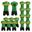 Picture of Lot of 15 Soccer Apparel (Jersey and Shorts) Custom Made for You with Numbers and Logo on Jersey. Style 109. Special