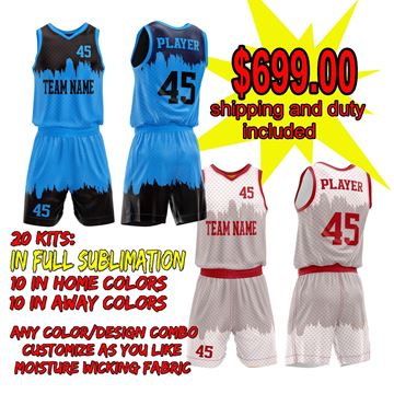 Picture of Basketball Kit Style 5539 Special