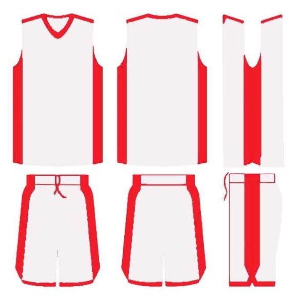 Picture of Basketball Kit Style 514 Blank