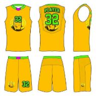 Picture of Basketball Kit Style 556 Custom
