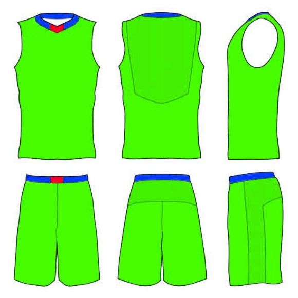 Picture of Basketball Kit Style 556 Custom