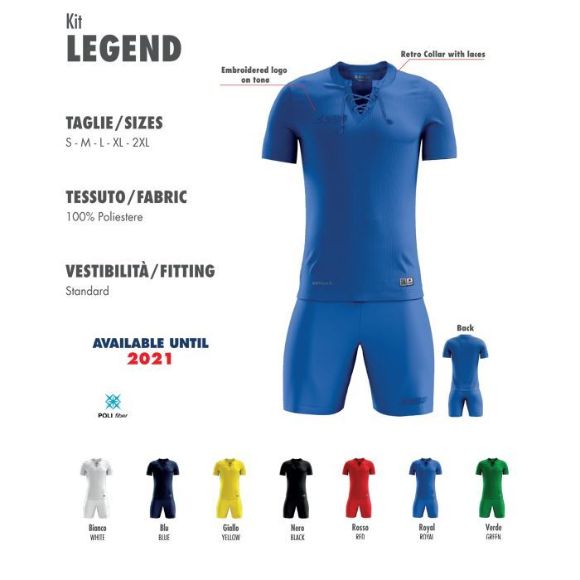Picture of Zeus Soccer Kit Legend Blank