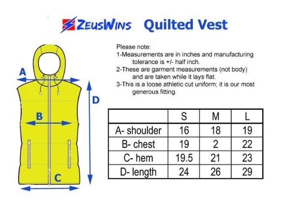 Picture of Zeus Vest Hermes Blank