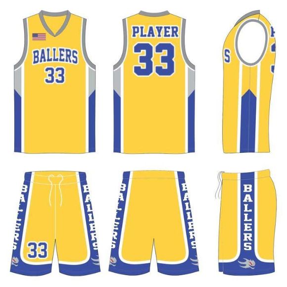 Picture of Basketball Kit Style 516 Custom