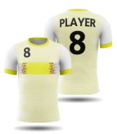 Picture of Custom Made in Full Sublimation Soccer Game Uniform Jersey with All Decorations Included. Style 248J.