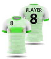 Picture of Custom Made in Full Sublimation Soccer Game Uniform Jersey with All Decorations Included. Style 248J.