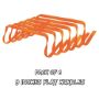 Picture of martini SPORT™ 6 Pack of 9 Inches Flat Hurdles