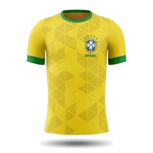Picture of 2021-22 Brasil Soccer Jersey - Breathable Play Fresh™ Fabric, Sublimated, Relaxed Sport Cut