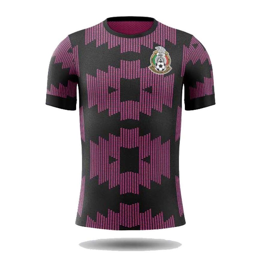 Picture of 2021-22 Mexico Soccer Jersey - Breathable Play Fresh™ Fabric, Sublimated, Relaxed Sport Cut