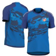 Picture of 2024-25 Cincinnati Soccer Jersey - Lightweight Fabric, Standard Size Moisture-Wicking Fan Shirt, Comfortable Fit, Home Colors