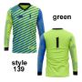Picture of Goal Keeper Jersey with Padded Elbows, Lightweight Fabric, Sublimated Design and Full Sleeves. Unisex Soccer Shirt.