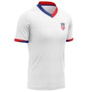 Picture of 2024-25 USA Soccer Jersey - Lightweight Sublimated Design, Interlock Play Fresh Tech, Comfortable Unisex Fit
