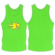 Picture of Custom Made Sleeveless Training Vest with Center Chest Club Logo. Style 905-02.