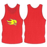 Picture of Custom Made Sleeveless Training Vest with Center Chest Club Logo. Style 905-02.