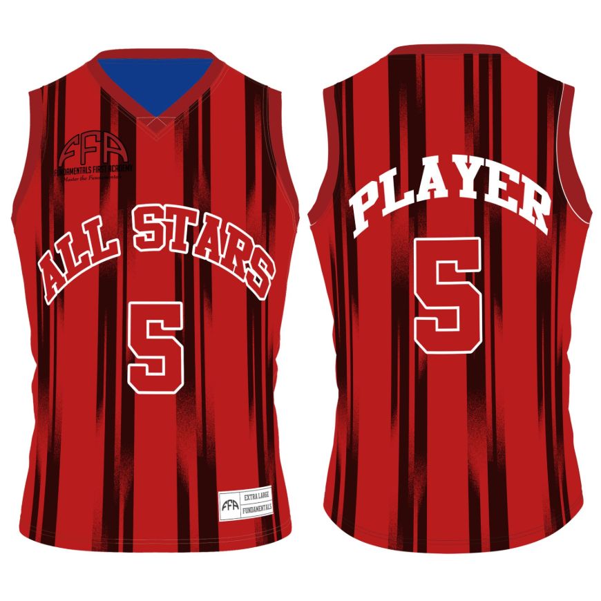 Picture of Basketball Jersey Style FFA 5542 Custom